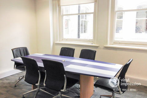 Custom table wrap graphic