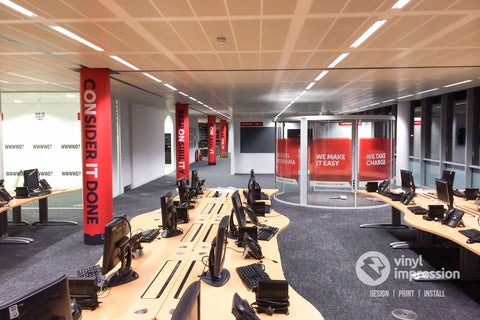 pillar wrap graphics and window graphics