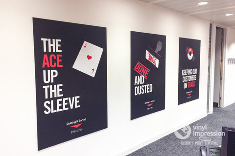 vinyl covering posters