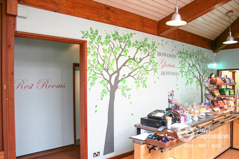 trees wall stickers