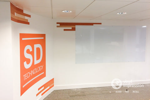 office branding graphics