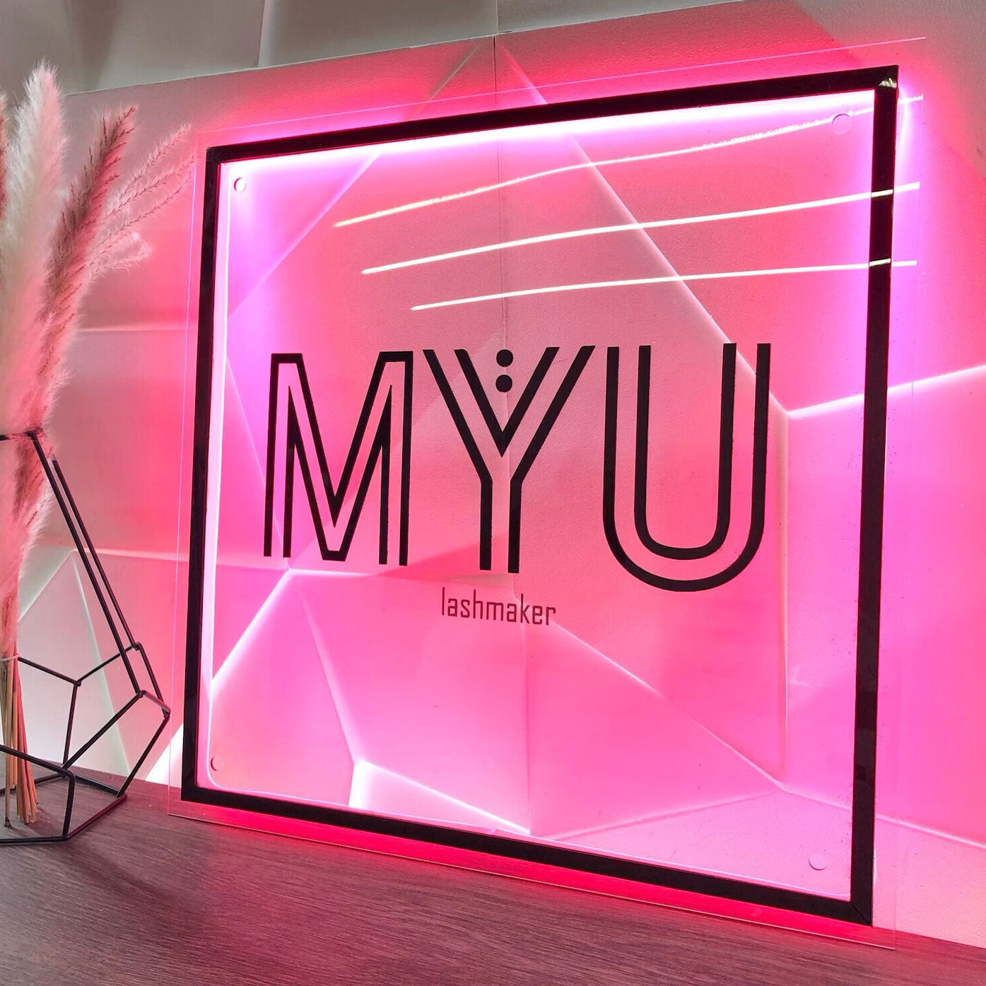 LED Acrylic Panel Wall Sign | Hyper Creative