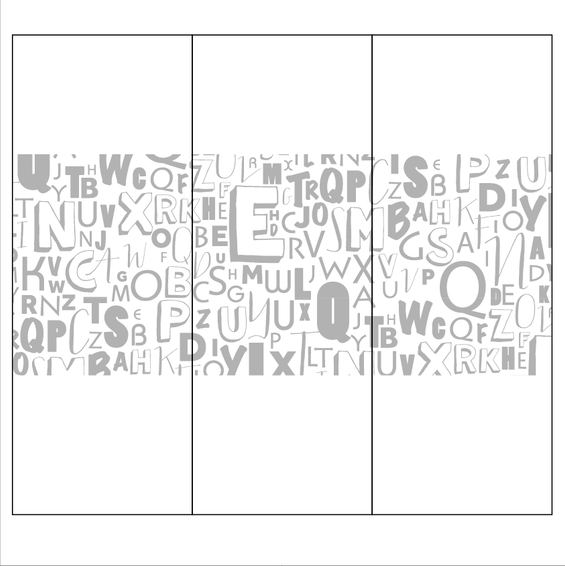 Text typography Window Film | Hyper Creative